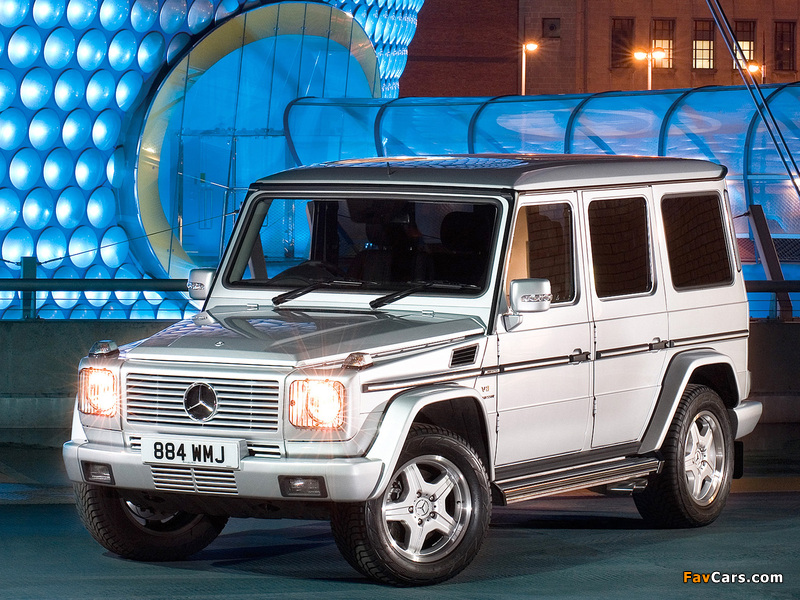 Mercedes-Benz G 55 Kompressor AMG UK-spec (W463) 2006–08 wallpapers (800 x 600)