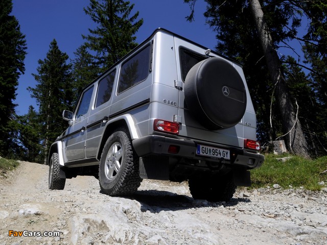 Mercedes-Benz G 320 CDI (W463) 2006–09 wallpapers (640 x 480)