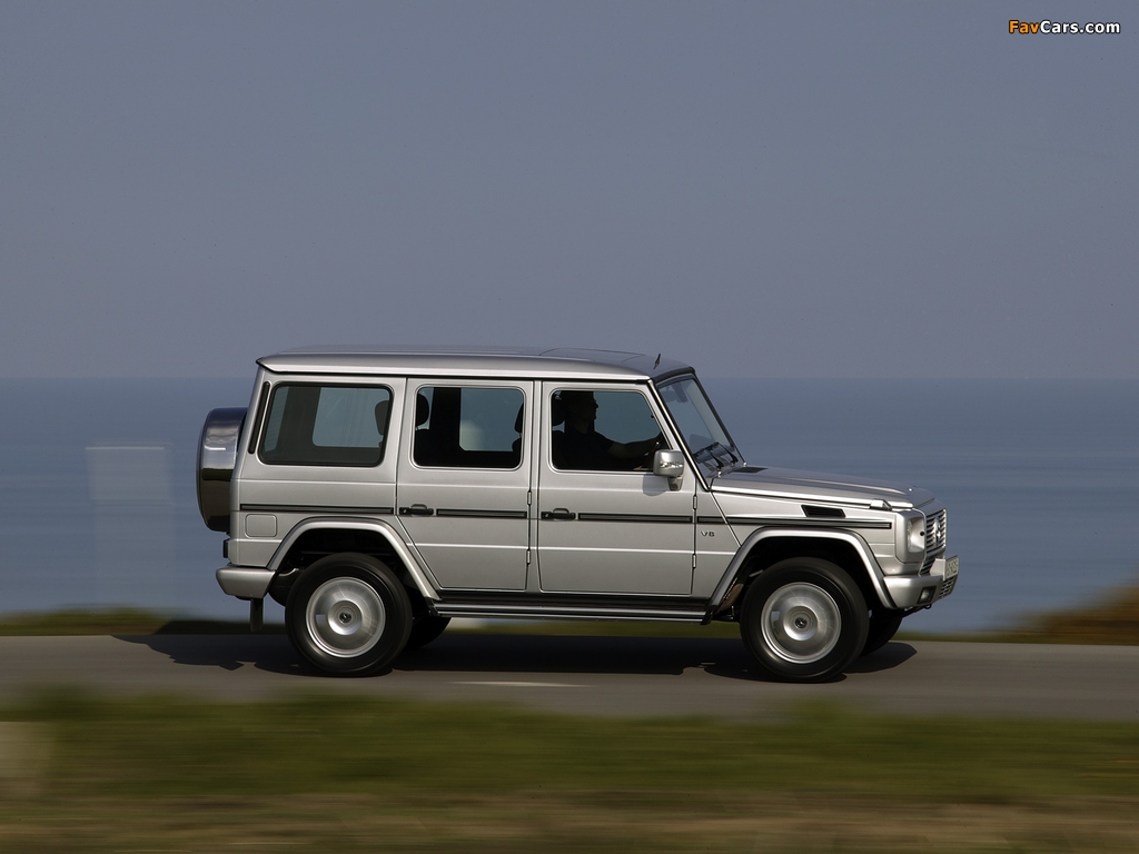 Mercedes-Benz G 500 (W463) 2006–08 wallpapers (1024 x 768)