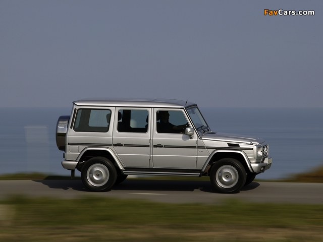 Mercedes-Benz G 500 (W463) 2006–08 wallpapers (640 x 480)