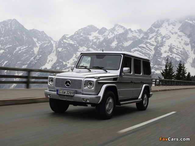 Mercedes-Benz G 320 CDI (W463) 2006–09 wallpapers (640 x 480)