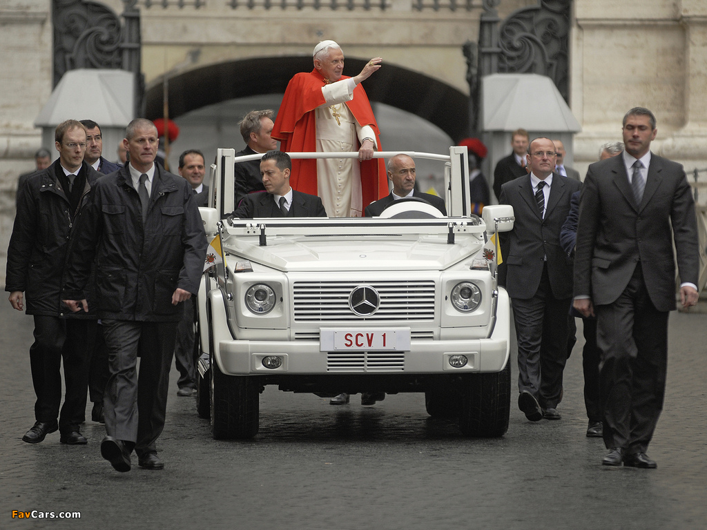 Mercedes-Benz G 500 Cabrio Popemobile (W463) 2007 images (1024 x 768)