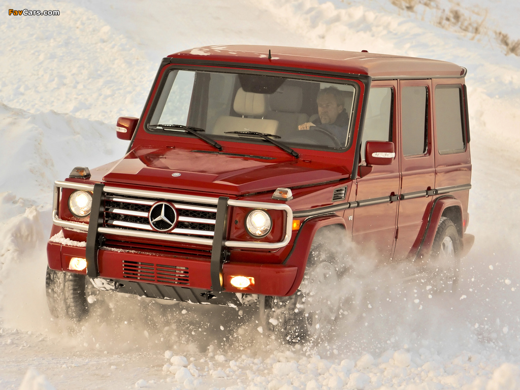 Mercedes-Benz G 55 Kompressor AMG US-spec (W463) 2008–12 images (1024 x 768)