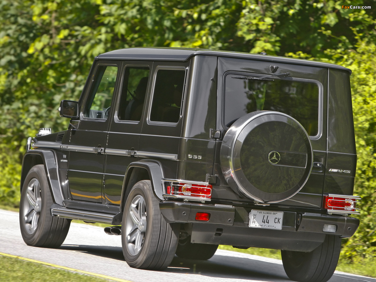 Mercedes-Benz G 55 Kompressor AMG US-spec (W463) 2008–12 images (1280 x 960)