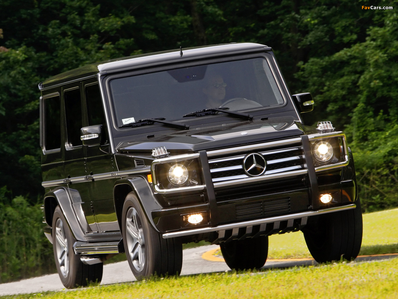 Mercedes-Benz G 55 Kompressor AMG US-spec (W463) 2008–12 images (1280 x 960)