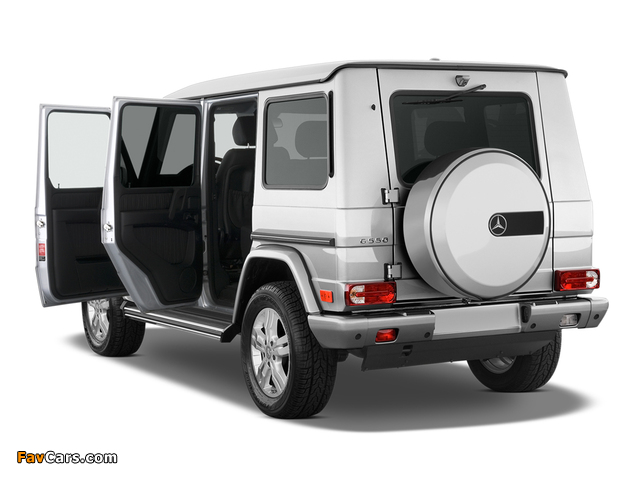 Mercedes-Benz G 550 (W463) 2008–12 photos (640 x 480)