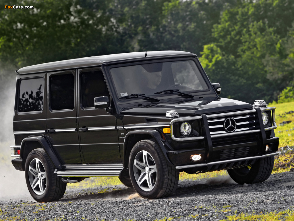 Mercedes-Benz G 55 Kompressor AMG US-spec (W463) 2008–12 photos (1024 x 768)