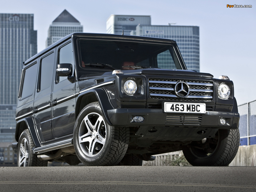 Mercedes-Benz G 55 Kompressor AMG UK-spec (W463) 2008–12 pictures (1024 x 768)