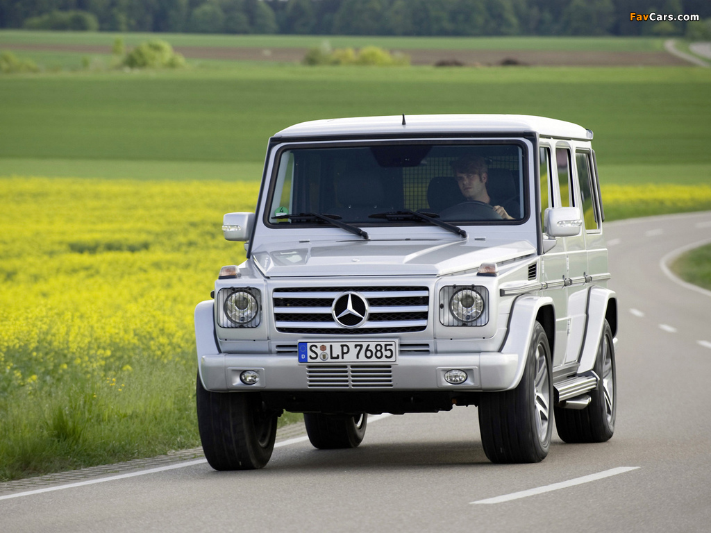 Mercedes-Benz G 55 Kompressor AMG (W463) 2008–12 pictures (1024 x 768)