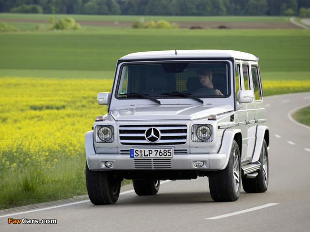 Mercedes-Benz G 55 Kompressor AMG (W463) 2008–12 pictures (640 x 480)