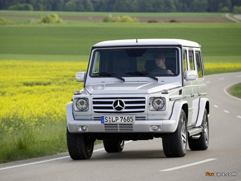 Mercedes-Benz G 55 Kompressor AMG (W463) 2008–12 pictures (800 x 600)