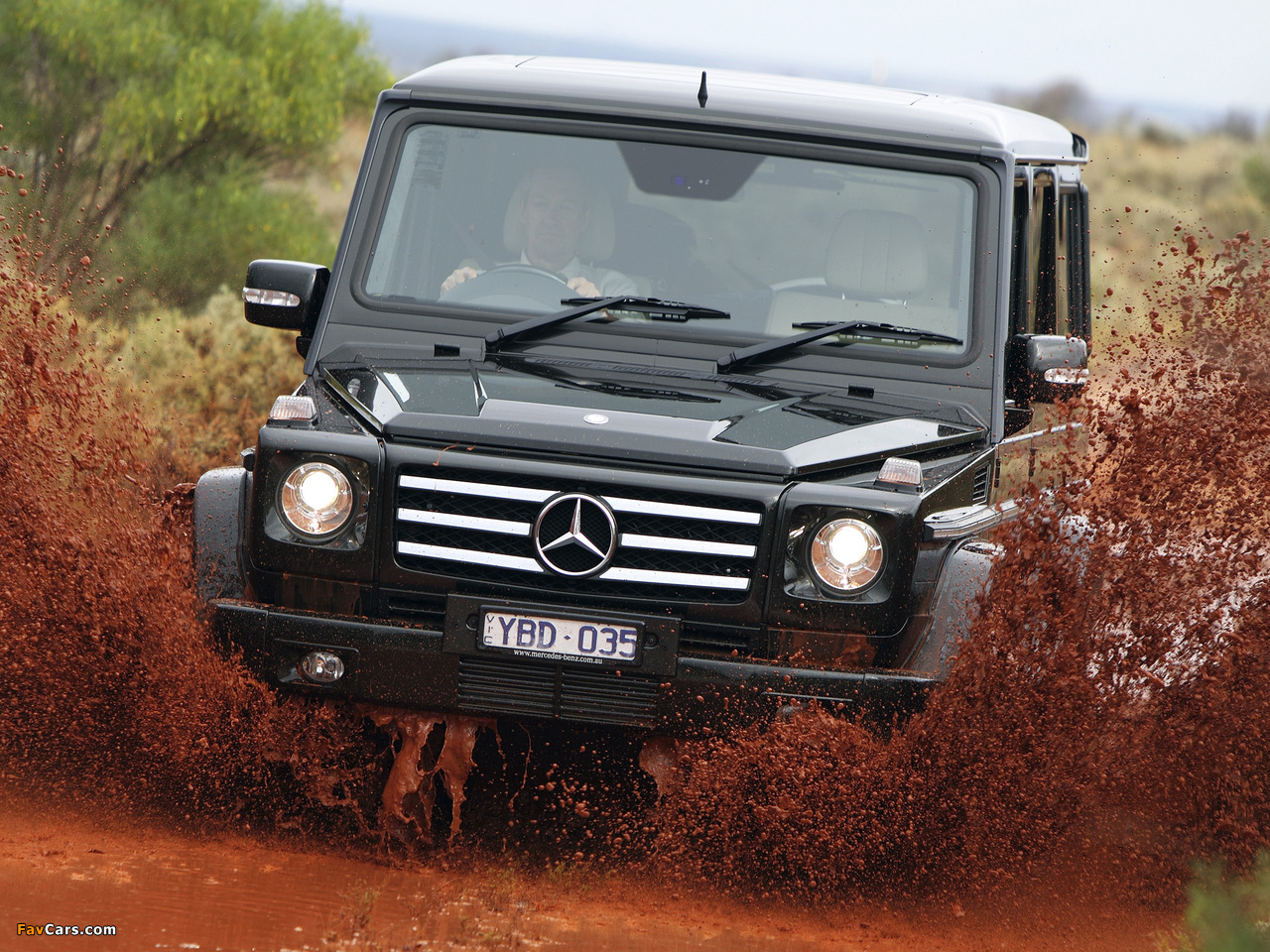 Mercedes-Benz G 55 Kompressor AMG AU-spec (W463) 2008–12 pictures (1280 x 960)