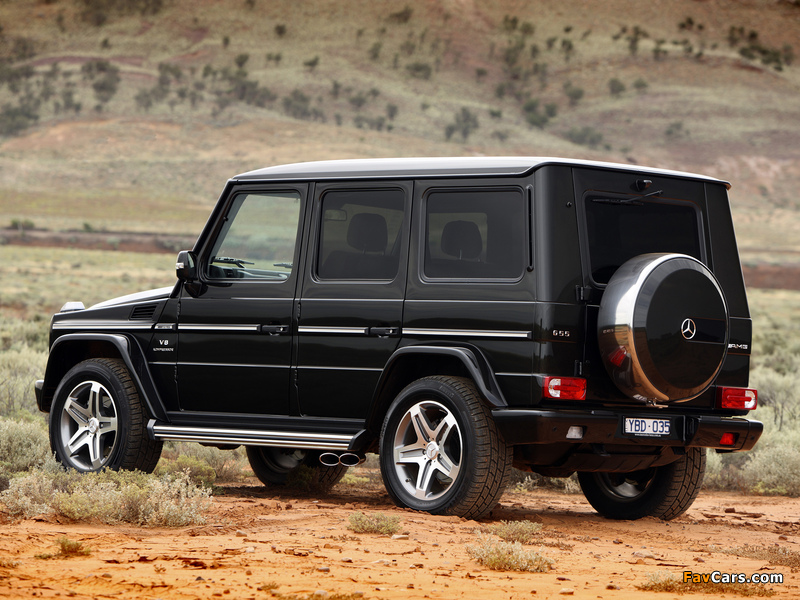 Mercedes-Benz G 55 Kompressor AMG AU-spec (W463) 2008–12 wallpapers (800 x 600)