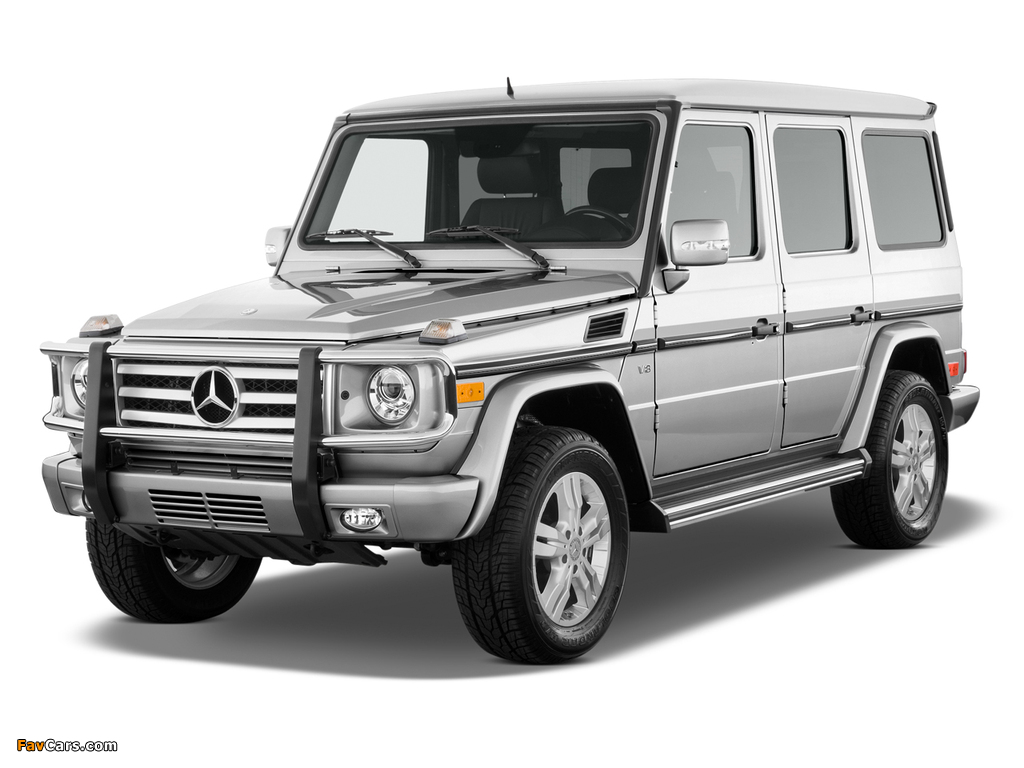 Mercedes-Benz G 550 (W463) 2008–12 wallpapers (1024 x 768)