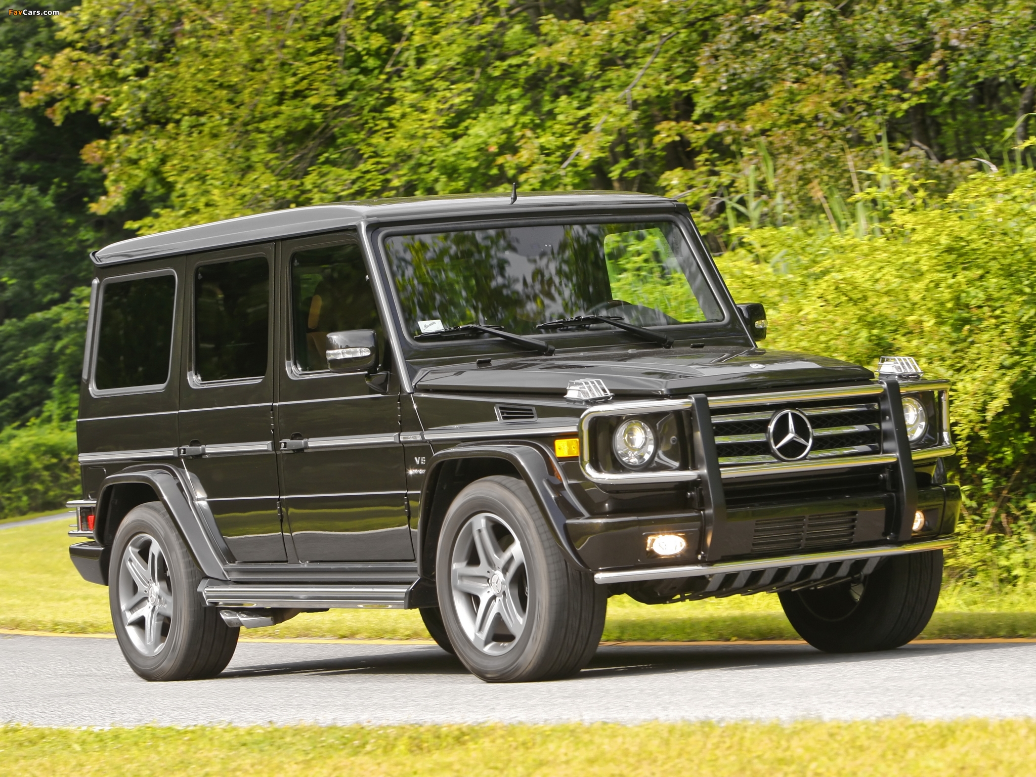 Mercedes-Benz G 55 Kompressor AMG US-spec (W463) 2008–12 wallpapers (2048 x 1536)