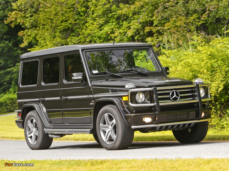 Mercedes-Benz G 55 Kompressor AMG US-spec (W463) 2008–12 wallpapers (800 x 600)