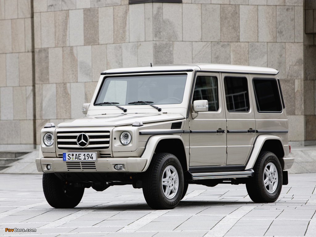 Mercedes-Benz G 500 Guard (W463) 2009–12 pictures (1024 x 768)
