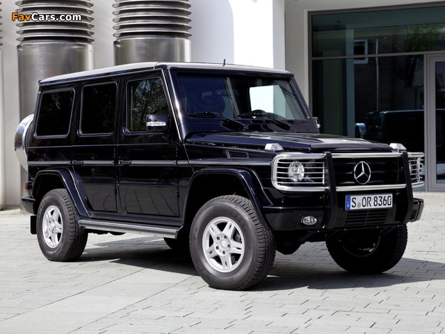 Mercedes-Benz G 500 Guard (W463) 2009–12 pictures (640 x 480)