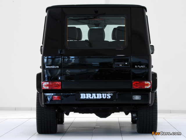 Brabus G V12 S Biturbo (W463) 2009 wallpapers (640 x 480)