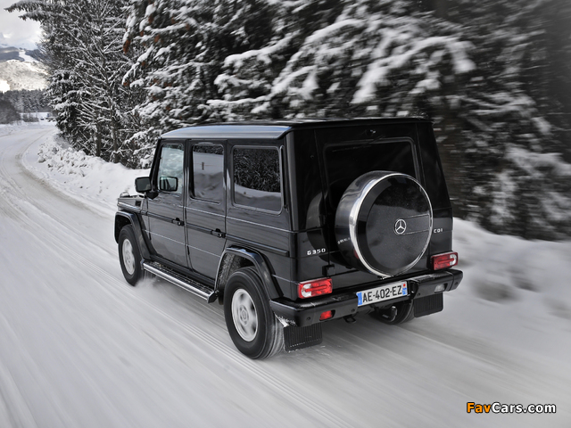 Mercedes-Benz G 350 CDI (W463) 2009–11 wallpapers (640 x 480)