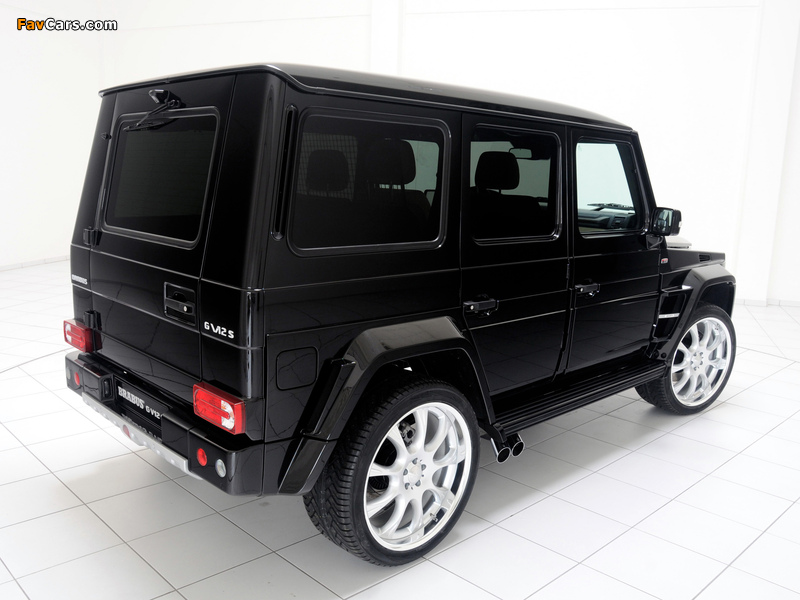 Brabus G V12 S Biturbo Widestar (W463) 2010–12 images (800 x 600)