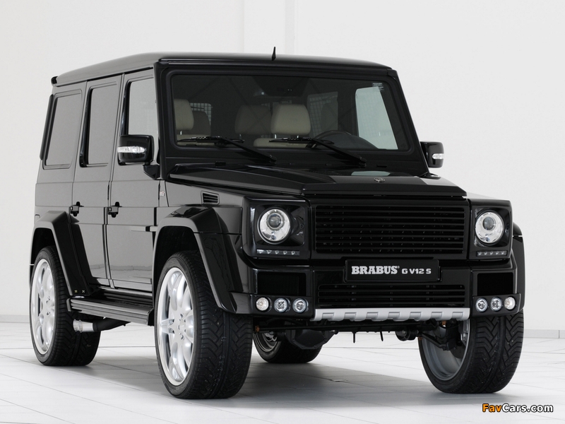 Brabus G V12 S Biturbo Widestar (W463) 2010–12 images (800 x 600)