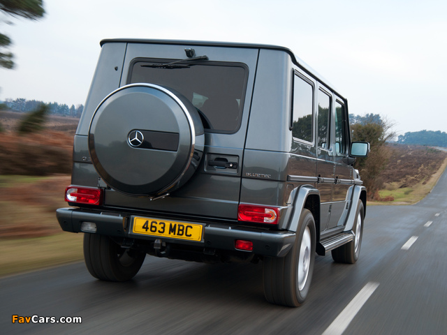Mercedes-Benz G 350 BlueTec UK-spec (W463) 2010–12 images (640 x 480)