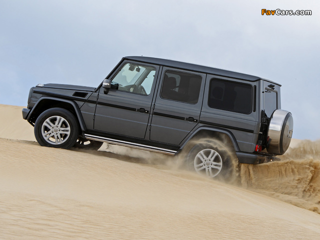 Mercedes-Benz G 350 BlueTec AU-spec (W463) 2010–12 photos (640 x 480)