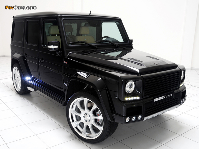 Brabus G V12 S Biturbo Widestar (W463) 2010–12 photos (640 x 480)