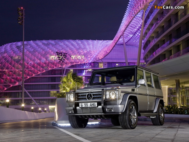 Mercedes-Benz G 55 Kompressor AMG Edition 79 (W463) 2010 photos (640 x 480)