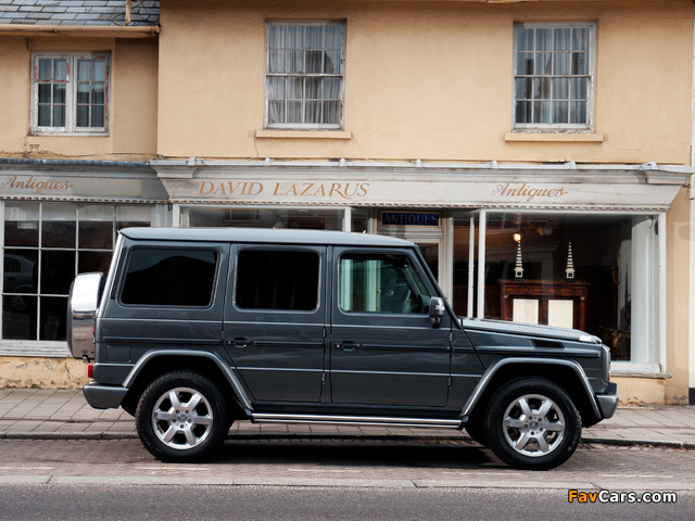 Mercedes-Benz G 350 BlueTec UK-spec (W463) 2010–12 photos (640 x 480)