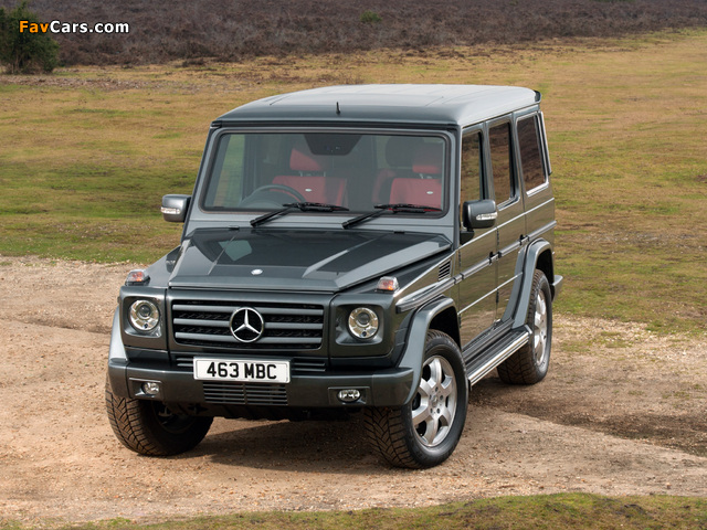 Mercedes-Benz G 350 BlueTec UK-spec (W463) 2010–12 photos (640 x 480)