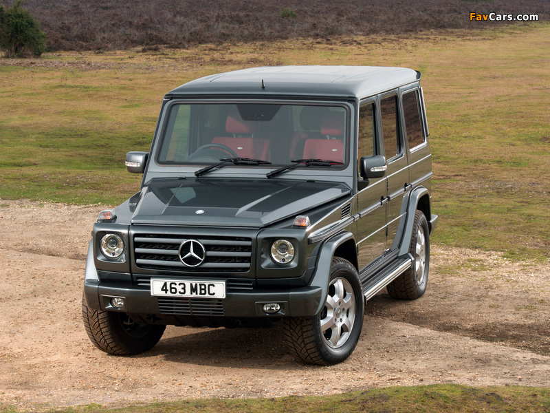 Mercedes-Benz G 350 BlueTec UK-spec (W463) 2010–12 photos (800 x 600)