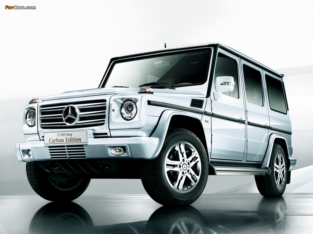 Mercedes-Benz G 550 Carbon Edition (W463) 2010 pictures (1024 x 768)