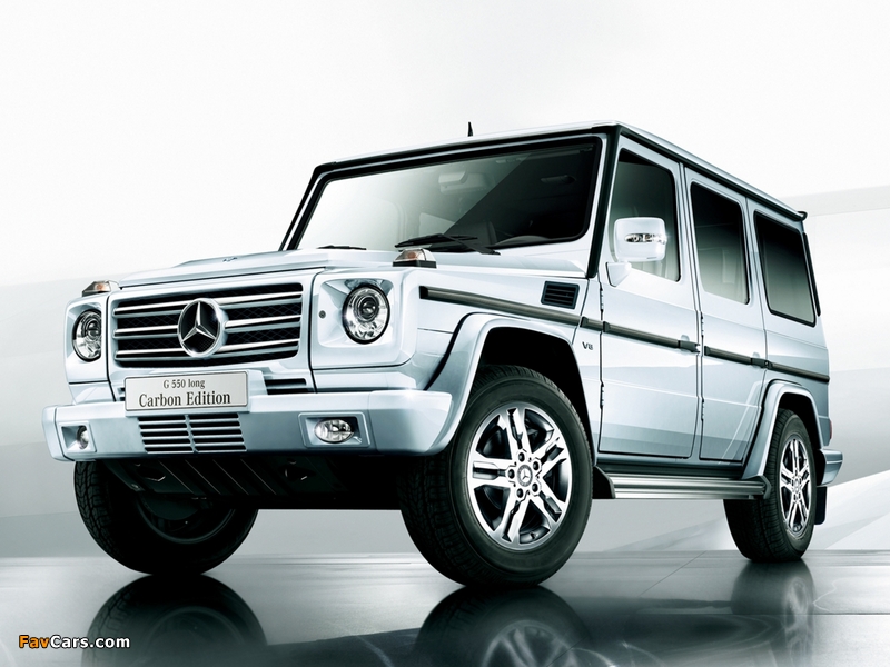 Mercedes-Benz G 550 Carbon Edition (W463) 2010 pictures (800 x 600)