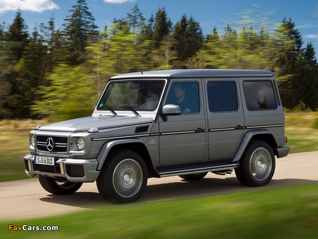 Mercedes-Benz G 63 AMG (W463) 2012 images (640 x 480)