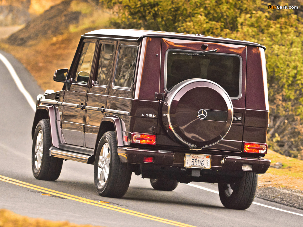 Mercedes-Benz G 550 (W463) 2012 images (1024 x 768)