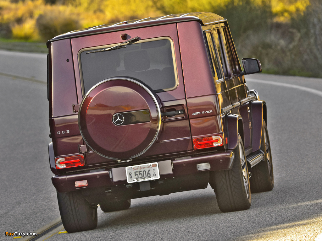 Mercedes-Benz G 63 AMG US-spec (W463) 2012 photos (1024 x 768)