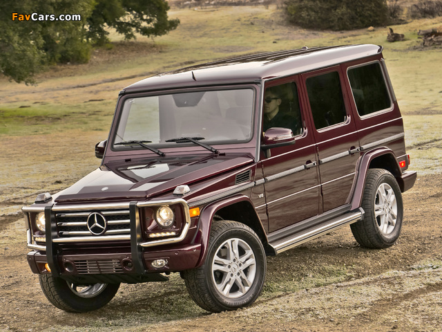 Mercedes-Benz G 550 (W463) 2012 pictures (640 x 480)