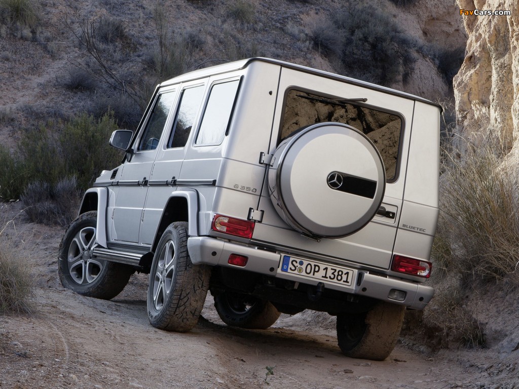 Mercedes-Benz G 350 BlueTec (W463) 2012 pictures (1024 x 768)