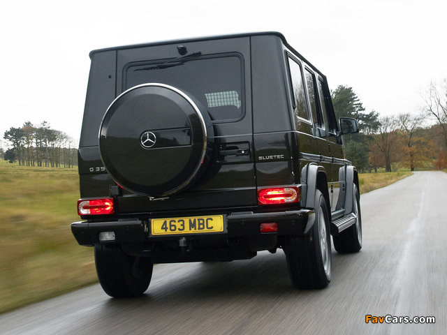 Mercedes-Benz G 350 BlueTec UK-spec (W463) 2012 wallpapers (640 x 480)