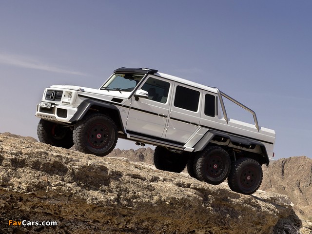 Mercedes-Benz G 63 AMG 6x6 (W463) 2013 images (640 x 480)