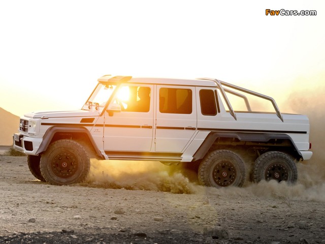 Mercedes-Benz G 63 AMG 6x6 (W463) 2013 images (640 x 480)