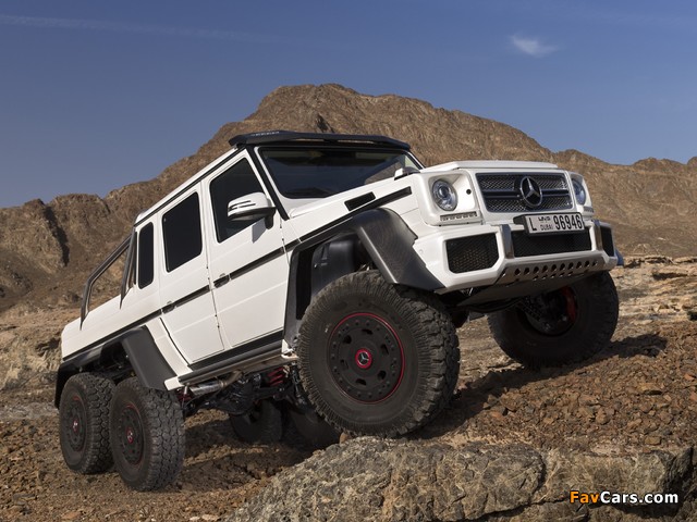 Mercedes-Benz G 63 AMG 6x6 (W463) 2013 images (640 x 480)