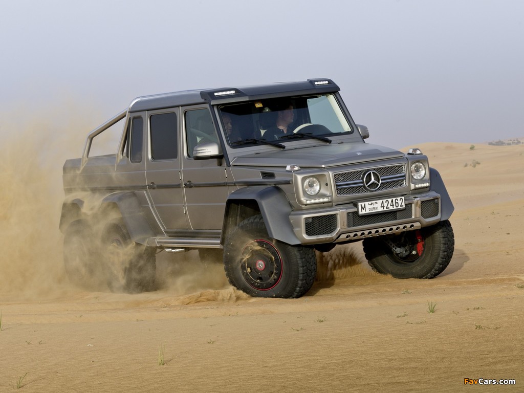 Mercedes-Benz G 63 AMG 6x6 (W463) 2013 pictures (1024 x 768)