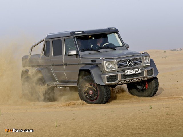 Mercedes-Benz G 63 AMG 6x6 (W463) 2013 pictures (640 x 480)