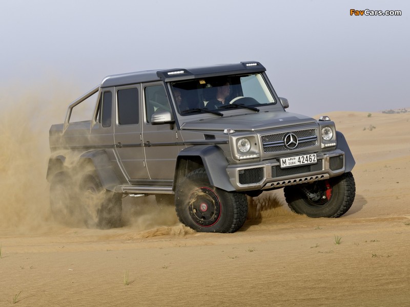 Mercedes-Benz G 63 AMG 6x6 (W463) 2013 pictures (800 x 600)