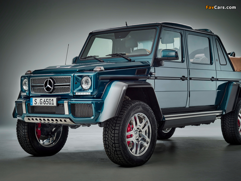 Mercedes-Maybach G 650 Landaulet (W463) 2017 images (800 x 600)