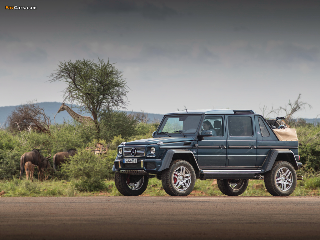 Mercedes-Maybach G 650 Landaulet (W463) 2017 pictures (1024 x 768)