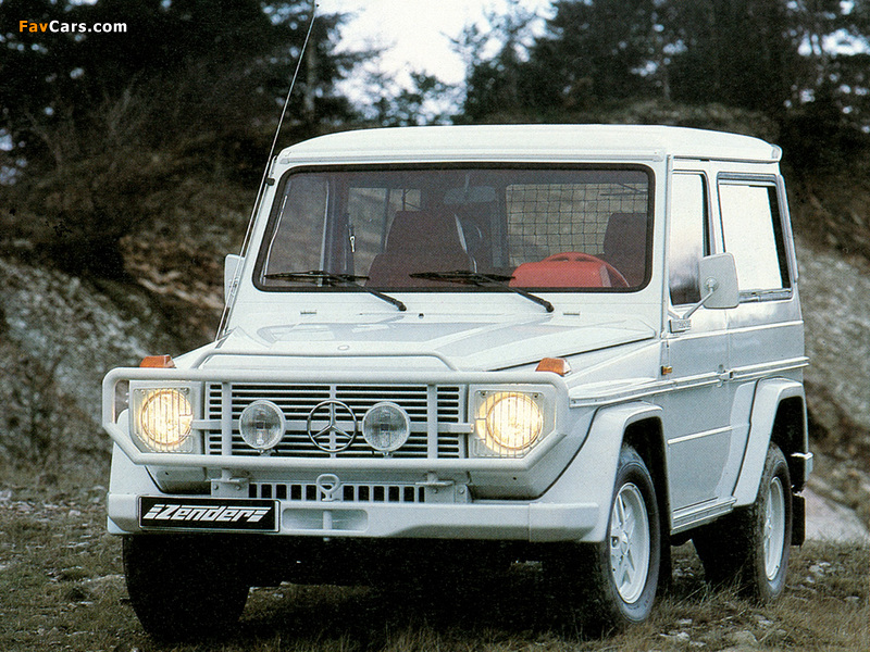 Zender Mercedes-Benz 280 GE (W460) pictures (800 x 600)